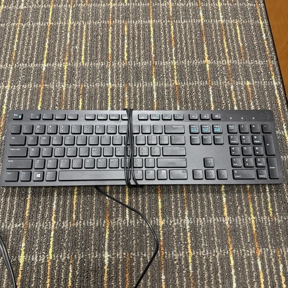 DELL Wired Black Keyboard KB216